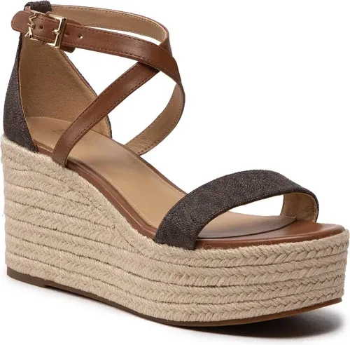 Espadrilky MICHAEL MICHAEL KORS - Serena Wedge Espadrille 40S2SEMS1B Brwon