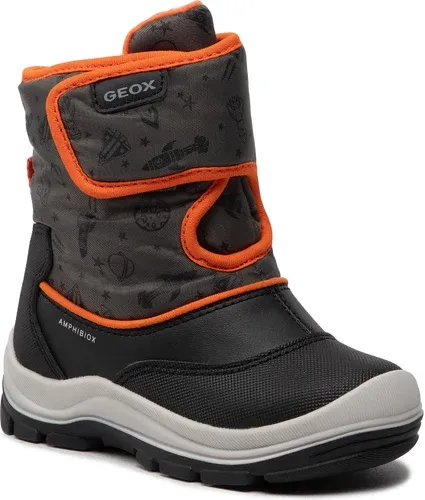 Snehule Geox - B Flanfil B.B Abx E B263VE 0CEFU C9150 S Black/Fluo Orange