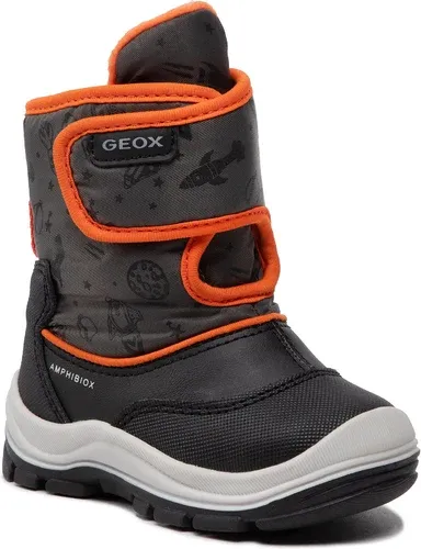 Snehule Geox - B Flanfil B.B Abx E B263VE 0CEFU C9150 M Black/Fluo Orange