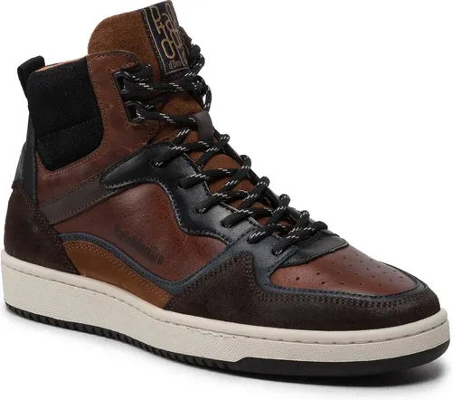 Sneakersy PANTOFOLA D'ORO - Baveno Uomo High 10223037.JCU Tortoise Shell