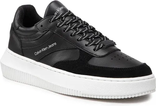 Sneakersy Calvin Klein Jeans - Chunky Cupsole Gel Backtab Wn YW0YW00844 Black BDS