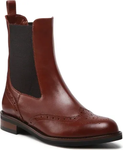 Kotníková obuv s elastickým prvkom SOLO FEMME - 96709-01-L26/000-52-00 Jasny Brąz