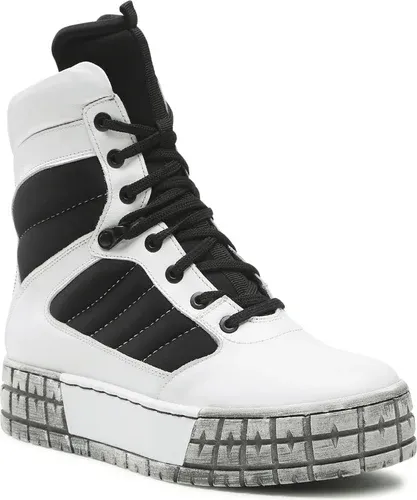 Členková obuv Simen - 5278A Weiss/Schwarz