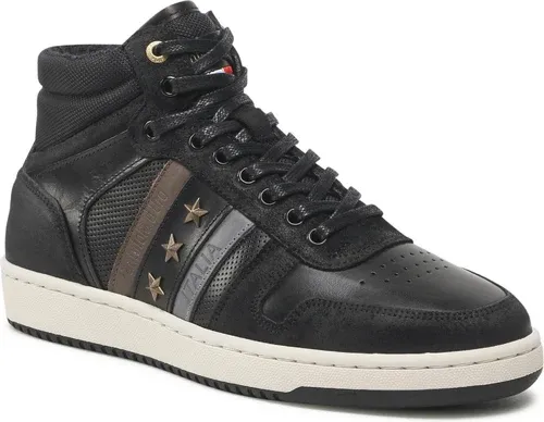 Sneakersy PANTOFOLA D'ORO - Bolzano Uomo Mid 10223034.25Y Black