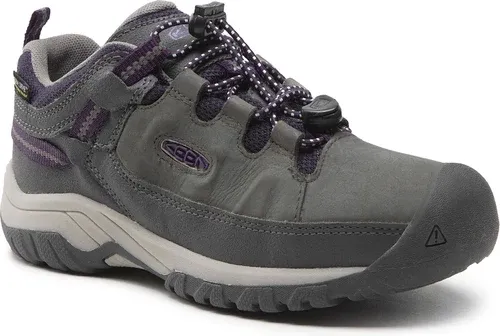 Trekingová obuv Keen - Targhee Low Wp 1026295 Magnet/Tillandsia Purple