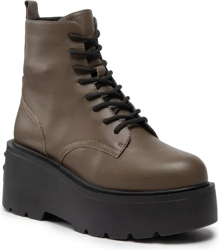 Členková obuv Pinko - Zafferano Tronchetto AI 22-23 BLKS1 1H214F A08K Brown L66