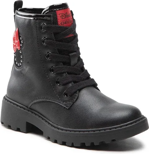 Čižmy Geox - J Casey G. C J2620C 000BC C9999 S Black