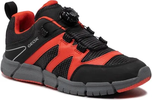 Sneakersy GEOX - J Flexyper B. D J259BD 0FU50 C0038 D Black/Orange