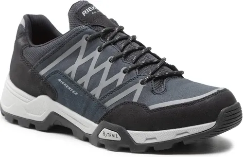 Trekingová obuv RIEKER - 16602-14 Blau Kombi