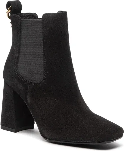 Členkové čižmy KARINO - 4385/003-P Czarny/Welur