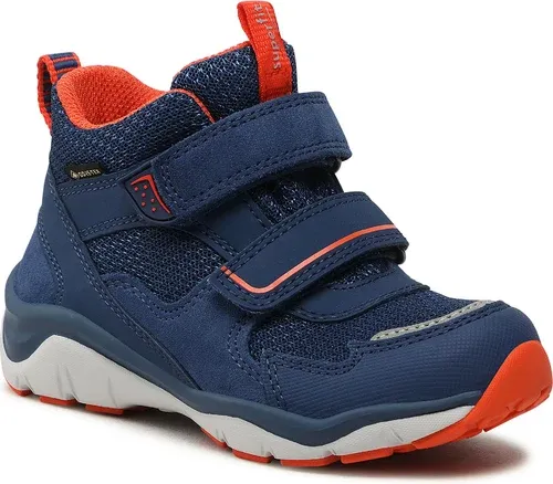 Členková obuv SUPERFIT - GORE-TEX 1-000246-8040 S Blau/Rot