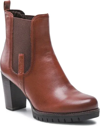 Členkové čižmy MARCO TOZZI - 2-25447-29 Cognac 306