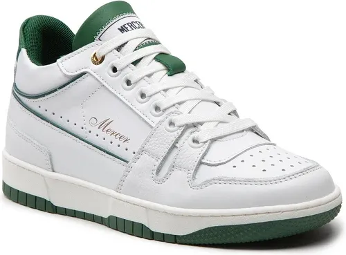 Sneakersy Mercer Amsterdam - The Brooklyn Low ME223001 White/Green 154