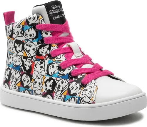 Sneakersy GEOX - J Kathe G. H J26EUH 00004 C0404 S White/Black