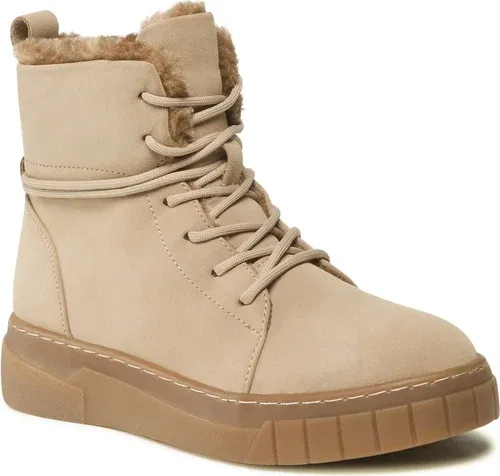 Členkové čižmy JENNY FAIRY - WS5888-12 Beige