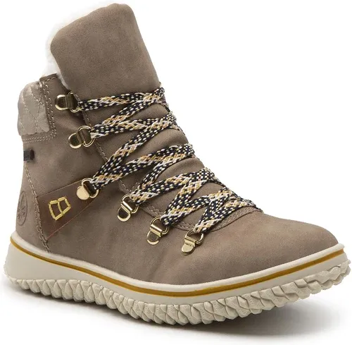 Členkové čižmy RIEKER - Z4238-64 Beige