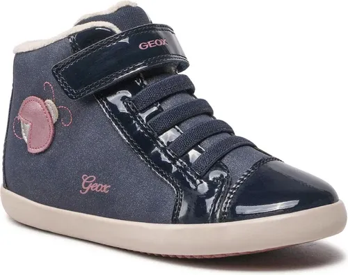 Šnurovacia obuv Geox - B Gisli G. B B261MB 0AJ02 C0965 S Navy/Dk Pink