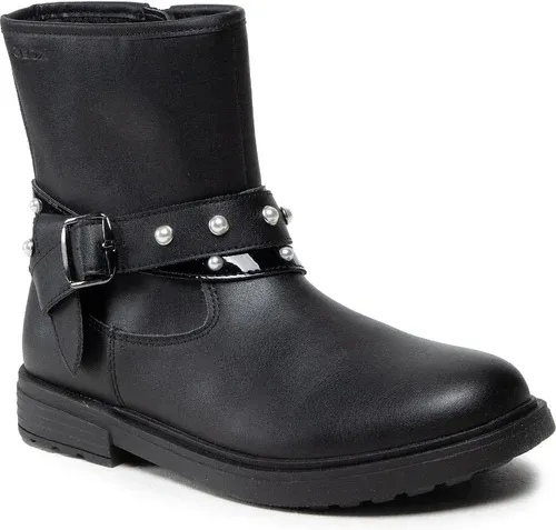 Čižmy Geox - J Eclair G.E J269QE 000BC C9999 D Black