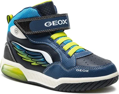 Sneakersy Geox - J Inek B. D J929CD 05411 C0749 D Navy/Lime