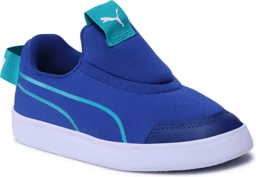 Sneakersy Puma - Courtflex v2 Slip On Ps 374858 11 Sodalite Blue/Deep Aqua