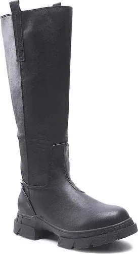 Čižmy Wrangler - Atlanta Boot Extra WL22604A Black 062