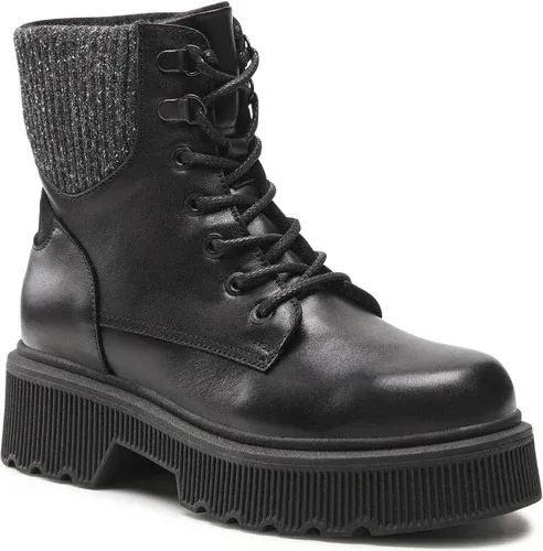 Členková obuv Edeo - 3810-741/149 Czarny/Filc Czarny