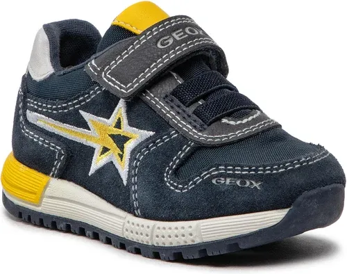 Sneakersy Geox - B Alben B. A B263CA 022FU C4229 M Navy/Dk Yellow