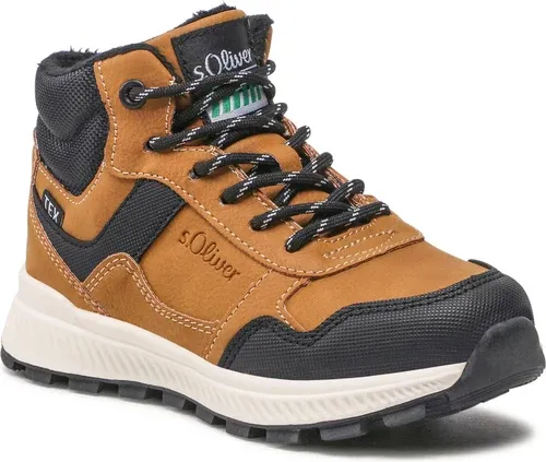 Šnurovacia obuv s.Oliver - 5-45105-39 Camel Comb 335