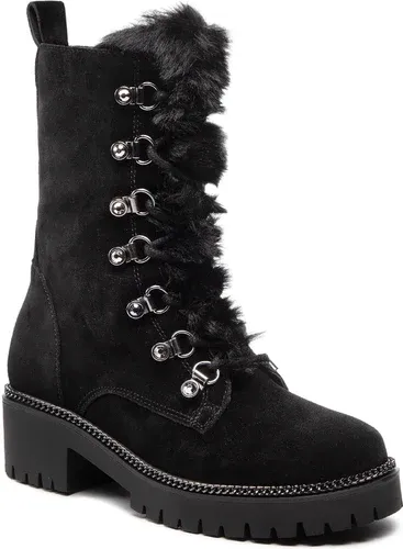 Členková obuv Guess - Icconn FL8ICN FUR10 BLACK