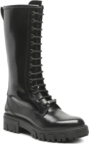 Čižmy Hugo - Axel Mid Boot 50481211 10222481 01 Black 001