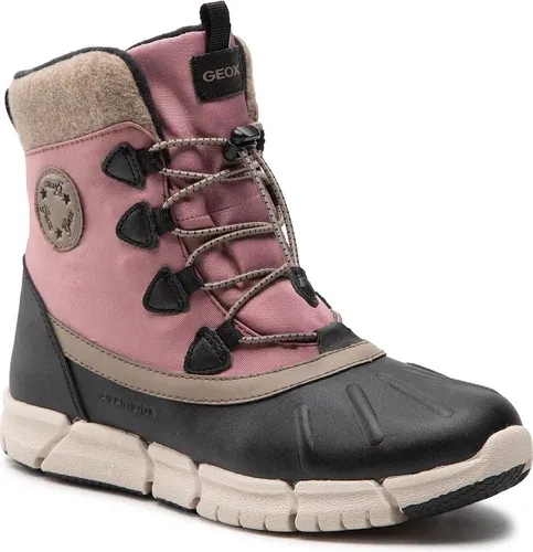 Snehule Geox - J Flexyper G.B Abx A J26APA 054FU C9231 D Black/Dk Pink