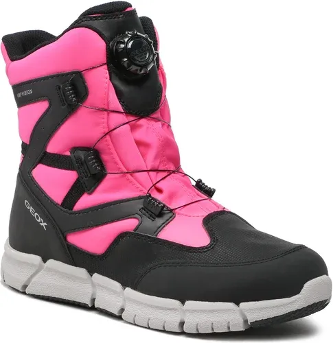 Snehule Geox - J Flexyper G.B Abx D J26APD 054FU C9B8L D Black/Fluo Fuchsia
