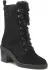 Členkové čižmy GUESS - Byankan FL8BKN FUR10 BLACK