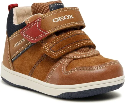 Šnurovacia obuv Geox - B New Flick B. A B161LA 022ME C6381 M Lt Brown/Navy