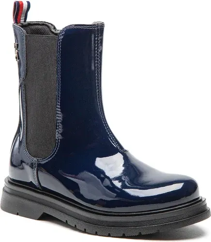 Čižmy Tommy Hilfiger - Chelsea Boot T4A5-32408-0775 M Blue 800