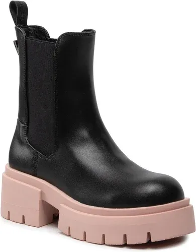 Členková obuv s elastickým prvkom Guess - Charlotte FL8CHT ELE10 BLKPI