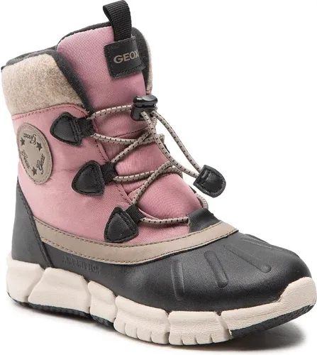 Snehule Geox - J Flexyper G.B Abx A J26APA 054FU C9231 S Black/Dk Pink