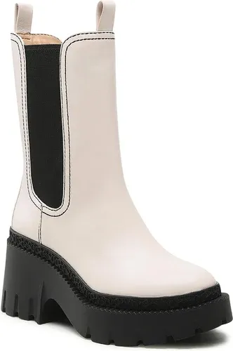 Členková obuv Coach - Alexa Leather CD219 Chalk/Black