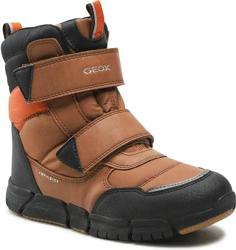 Snehule Geox - J Flexyper B.B Abx C J169XC 0FUME C0202 S Brown/Black