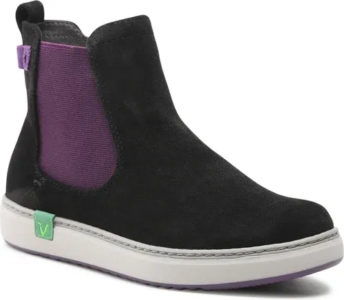 Členková obuv Jana - 8-25480-29 Black/Purple