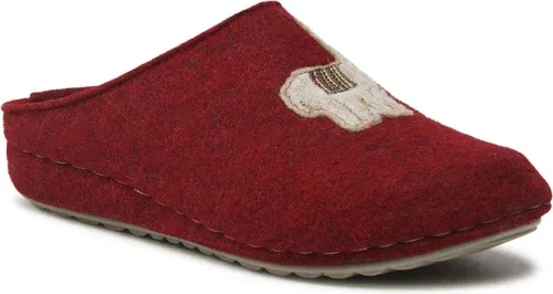 Papuče Panto Fino - KK267033 Bordo/Beż