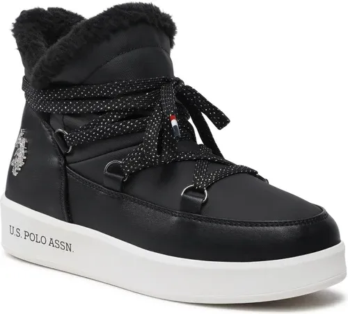 Členková obuv U.S. Polo Assn. - Vegy001b VEGY001W/BNY3 Blk