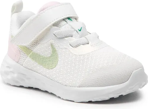 Topánky NIKE - Revolution 6 Nn Se (Tdv) DR9979 115 Summit White/Honeydew