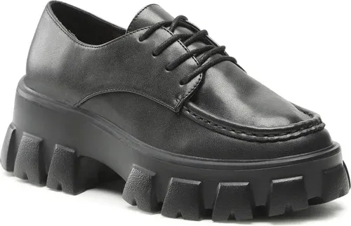 Poltopánky PIECES - Pcradi Cleated Apron Shoe 17129299 Black