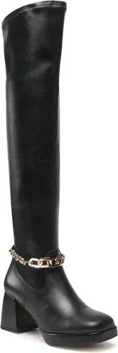 Mušketierky Karino - 4324/076-F Czarny/Lico