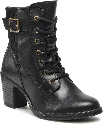 Členkové čižmy SALAMANDER - 32-42107-01 Black