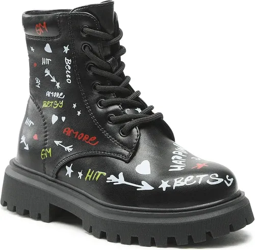 Outdoorová obuv Betsy - 928359/05-03 Black/Multicoloured Outdoorová obuv Betsy - 928359/05-03 Black/Multicoloured