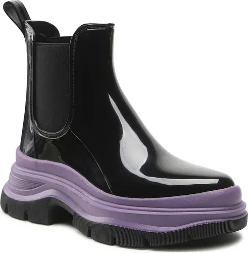 Kotníková obuv s elastickým prvkom KEDDO - 828251/80-05E Black/Purple