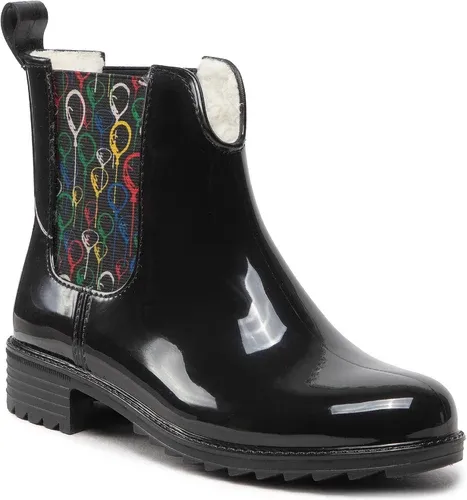 Gumáky Rieker - P8280-09 Schwarz