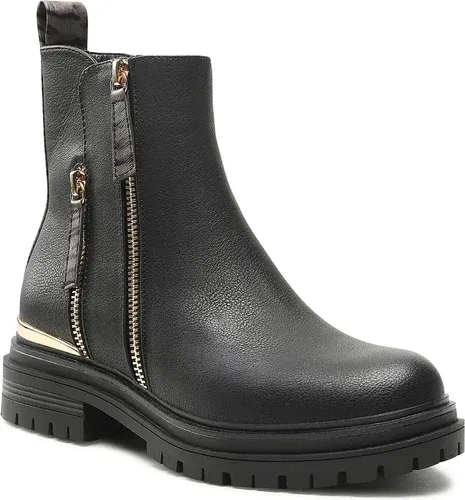 Členková obuv Wrangler - Courtney Safari Zip WL22614A Black 062